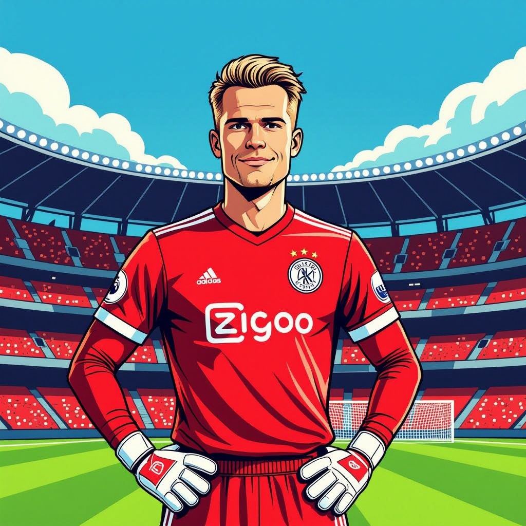 Ajax stunt met de komst van de ervaren Barcelona-doelman Marc-André ter Stegen.