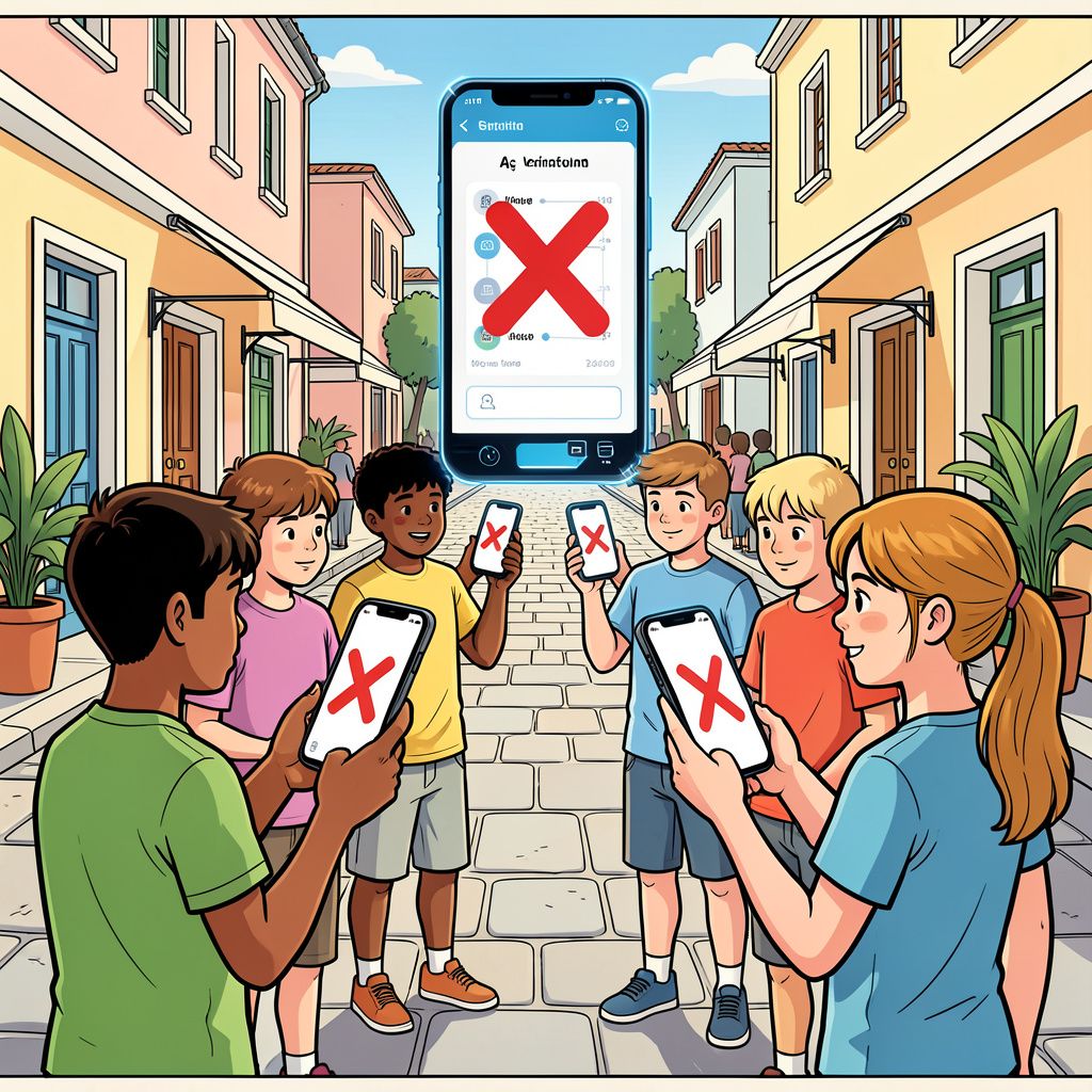 Griekenland gooit sociale media op slot voor kinderen onder de 15 jaar.