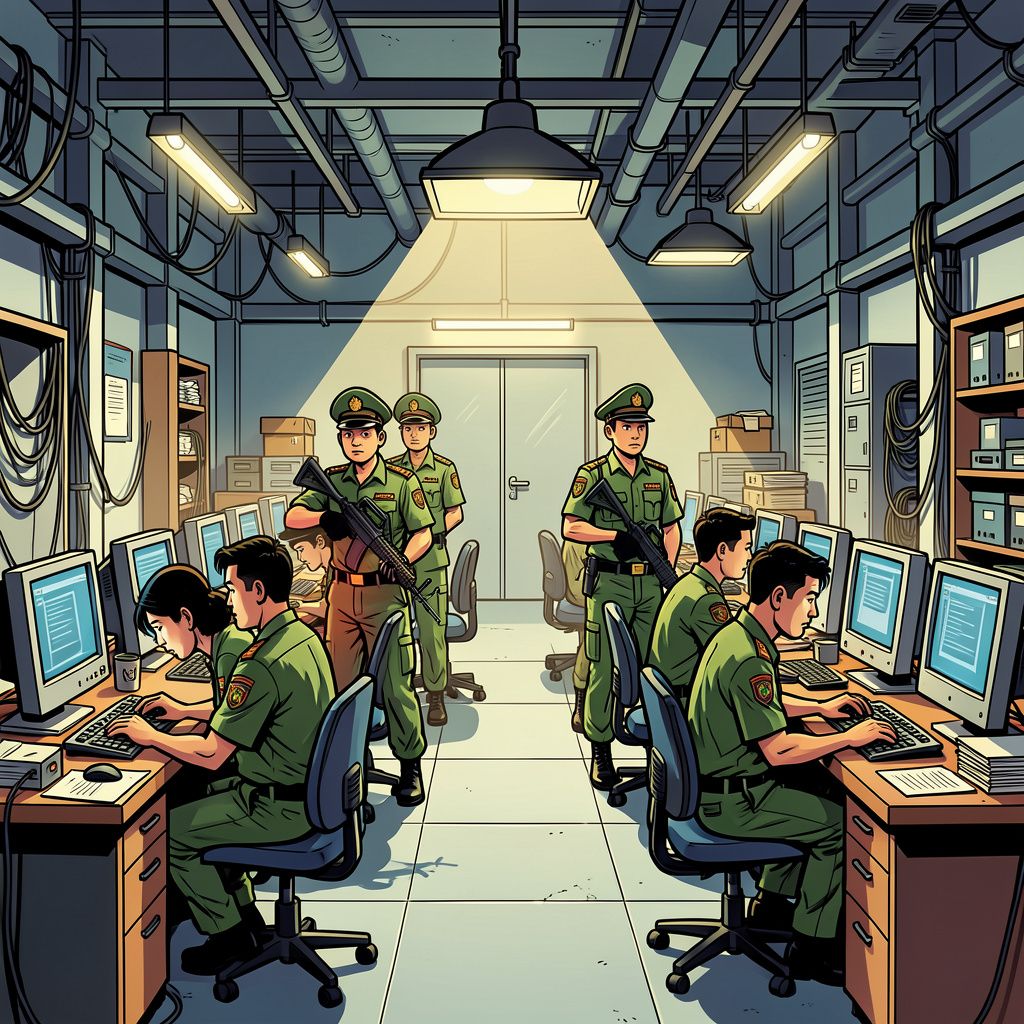 Cambodjaanse agenten en militairen hielpen actief bij de bewaking en foltering van slachtoffers in illegale scamcentra.