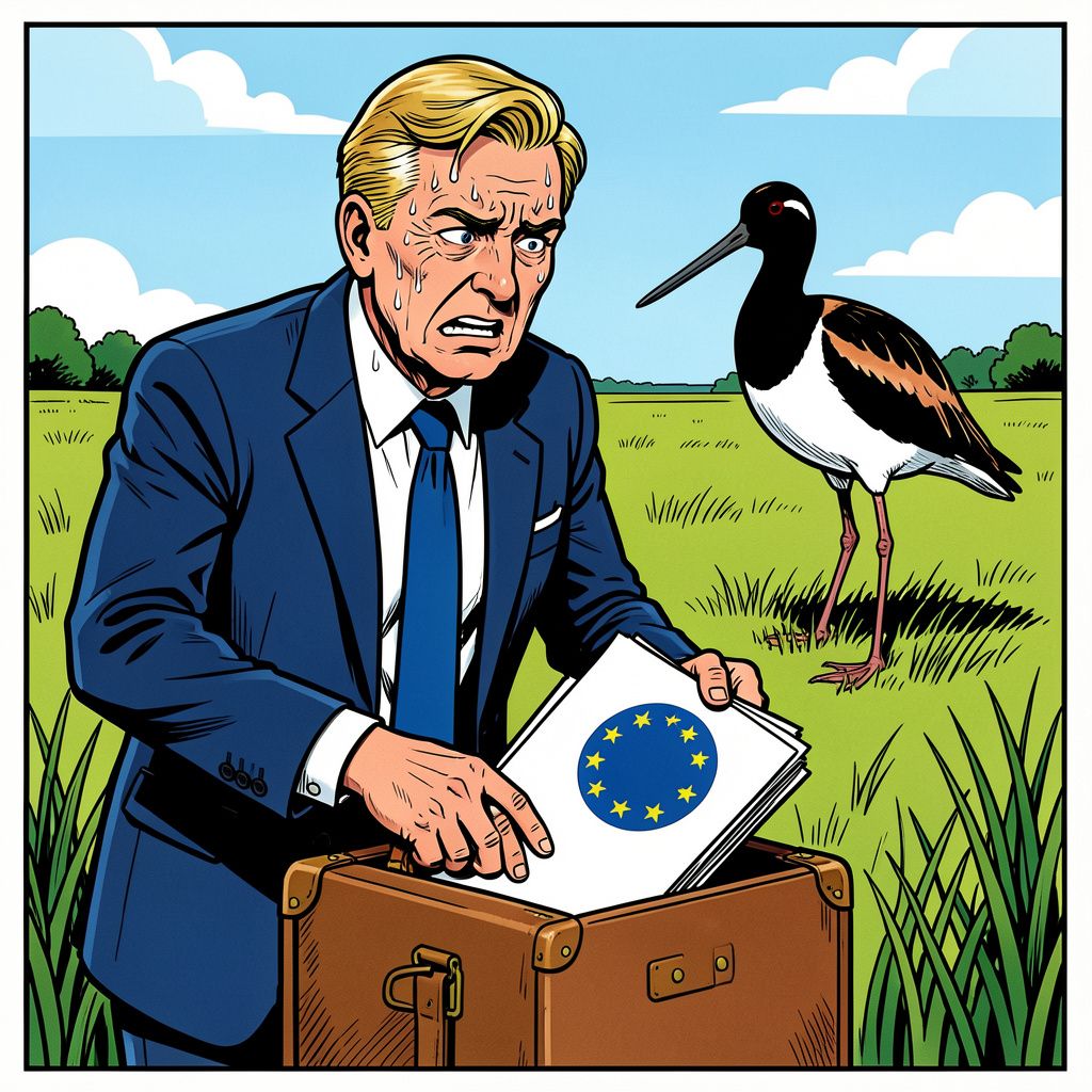Minister Van Essen doet een uiterste poging om een Europese boete voor slechte gruttobescherming te voorkomen.