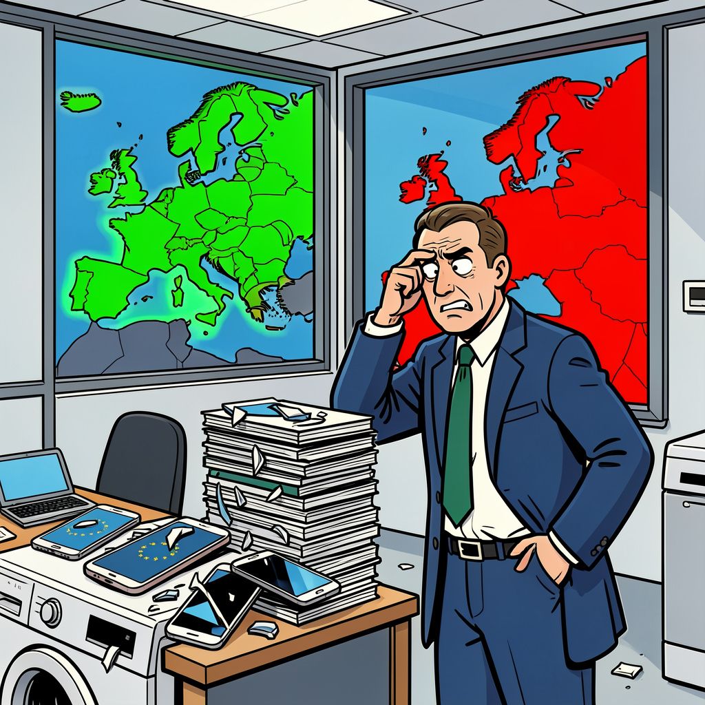 Europa verplicht fabrikanten om apparaten te repareren, maar Nederland loopt nu al achter.