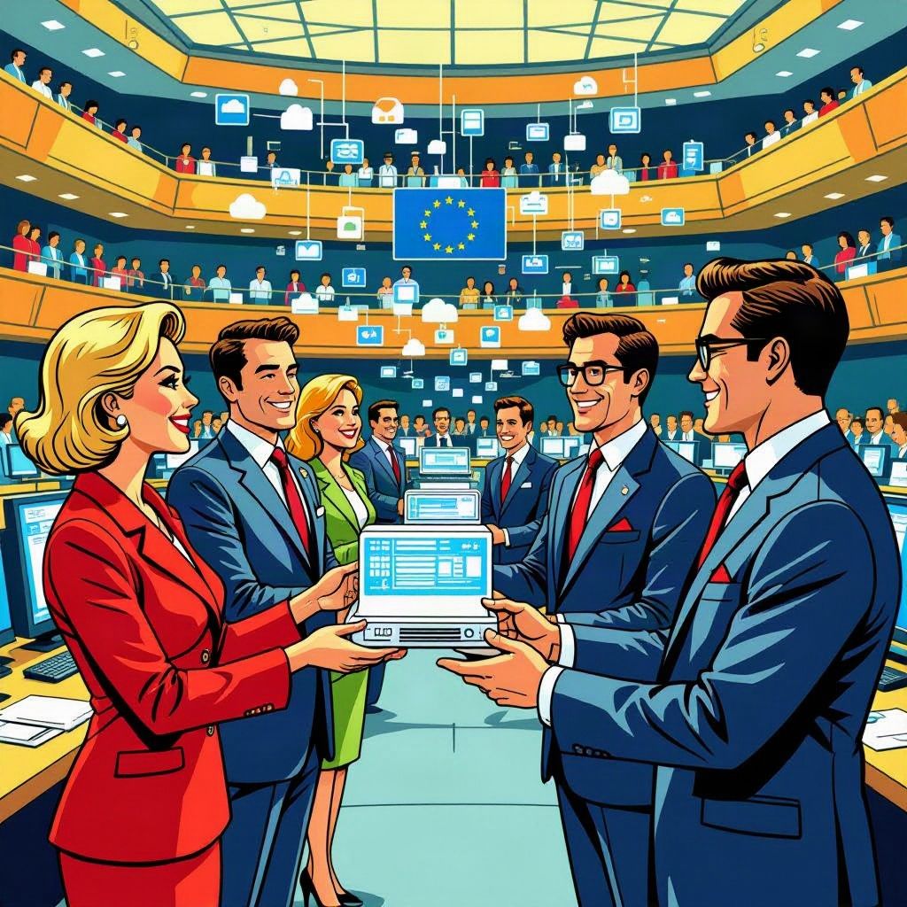 Brussel geeft uw privégegevens cadeau aan Amerikaanse techbedrijven.
