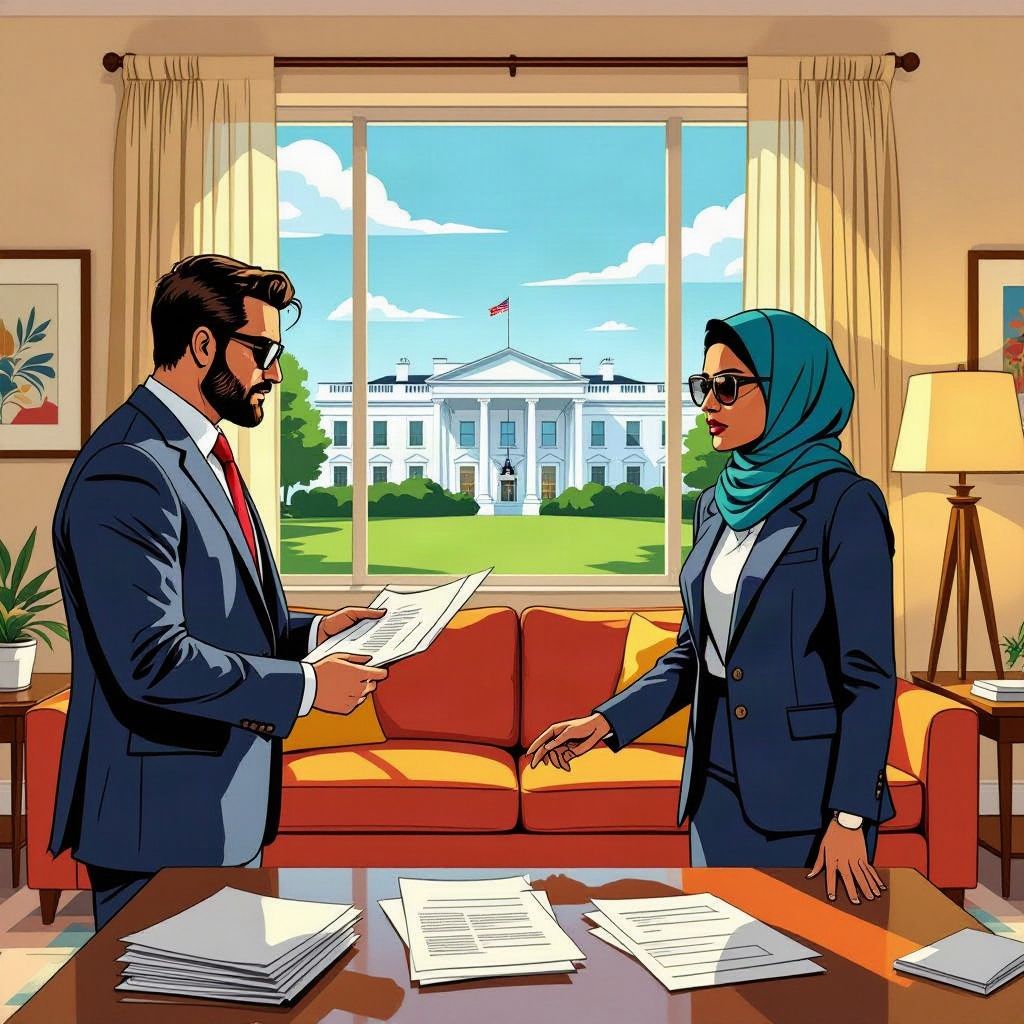 De Amerikaanse regering dreigt democratisch parlementslid Ilhan Omar het land uit te zetten.