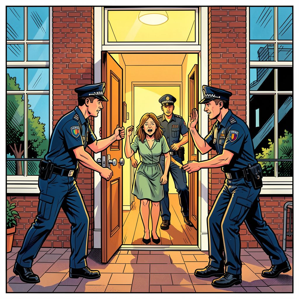 De politie vindt een vermiste werkneemster na ruim een jaar levend terug in haar eigen Amsterdamse woning.