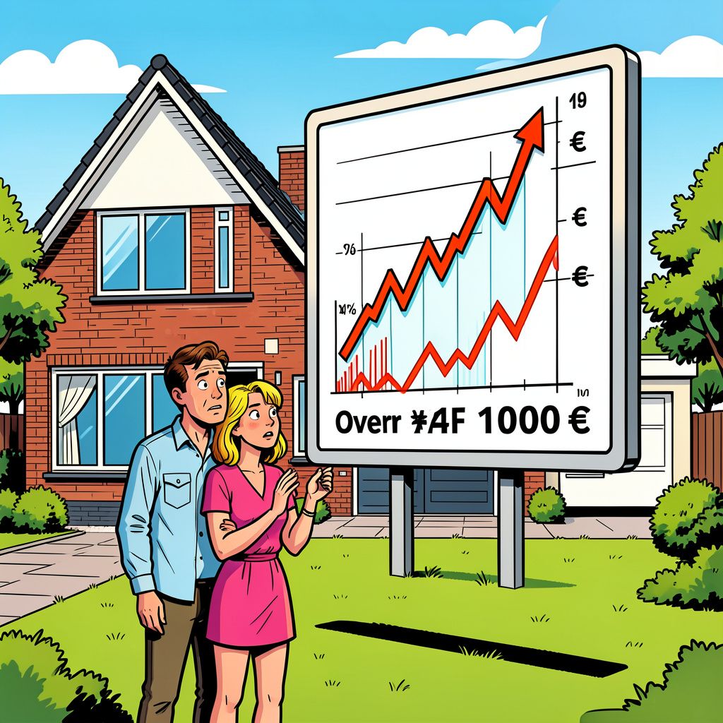 Een Nederlands koophuis kost nu gemiddeld meer dan een half miljoen euro.