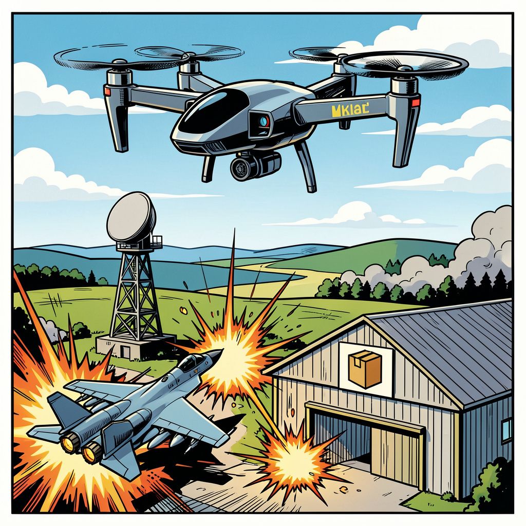 Oekraïense drones delen gevoelige tikken uit diep in Russisch gebied.