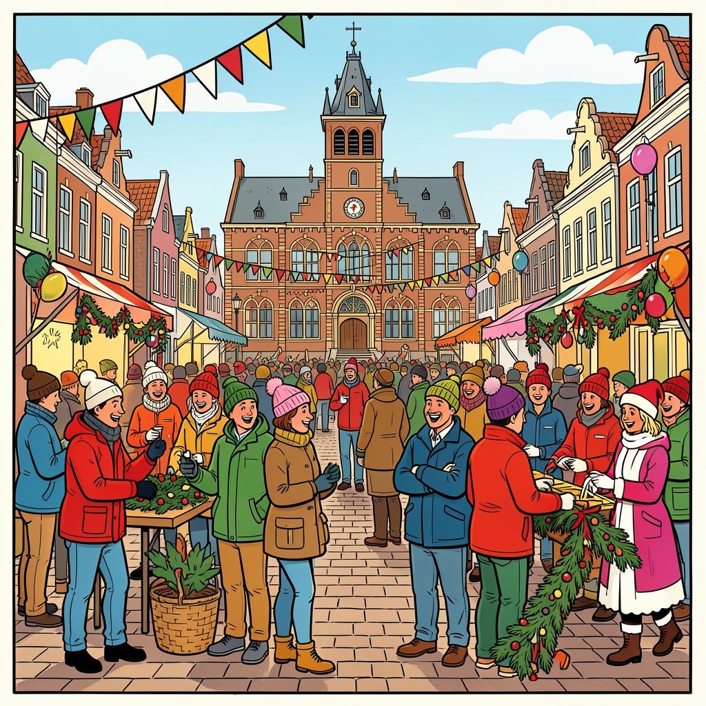 Honderden vrijwilligers redden de Sinterklaasintocht in Baarn na een bestuurlijke ruzie.