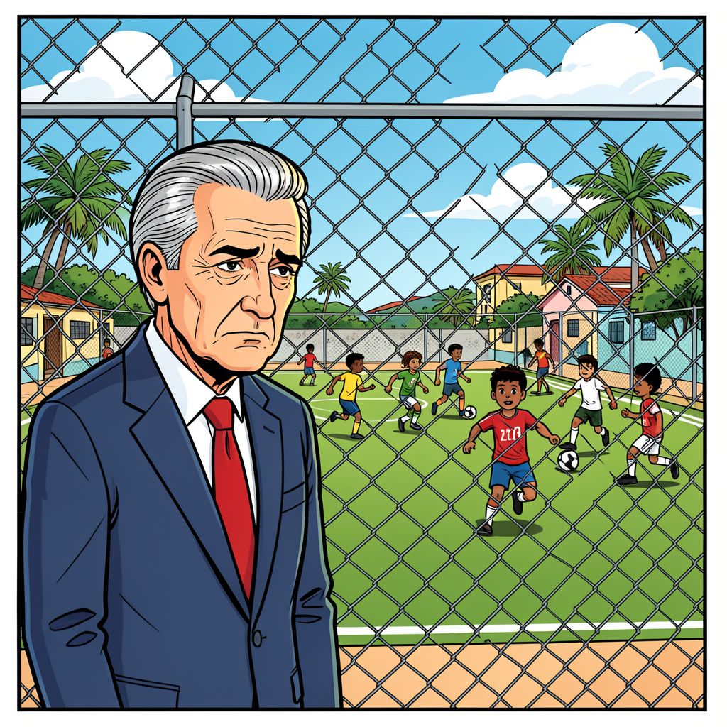 Voetbalbond vraagt FIFA-baas Infantino om weg te blijven bij een jeugdtoernooi om de sfeer niet te verpesten.