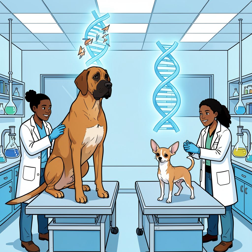 Wetenschappers ontdekken waarom grote honden korter leven dan kleine soorten.