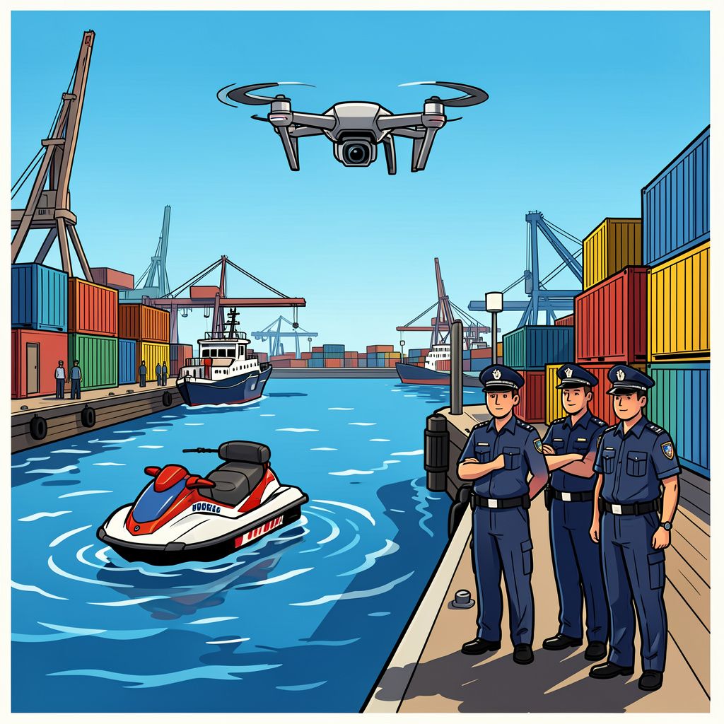 Overheid zet drones en waterscooters in tegen criminaliteit in West-Friese havens.