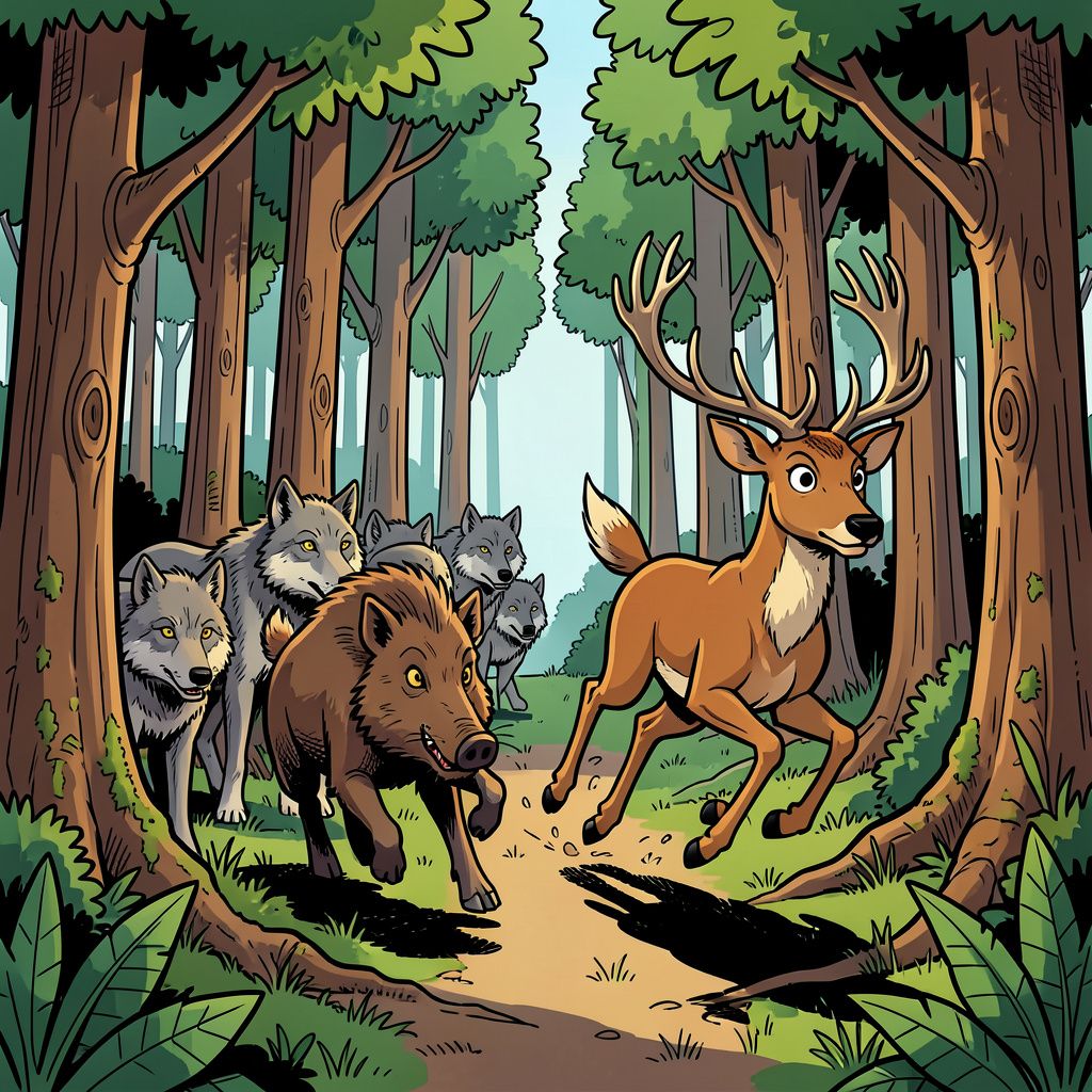 De wolf brengt het natuurlijke instinctsgedrag terug bij prooidieren op de Veluwe.