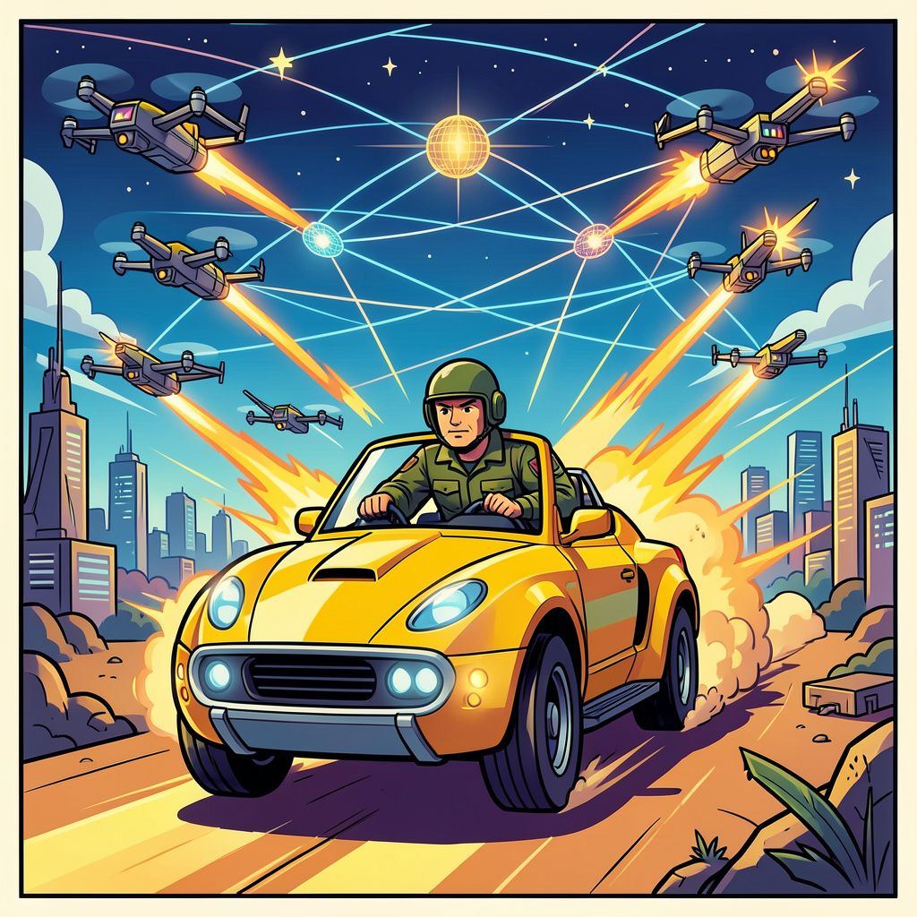 Het Oekraïense leger racet weer met vierhonderd kilometer per uur over het digitale front.