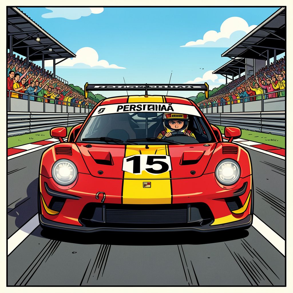 Max Verstappen start vanaf plek vijftien in de GT-finale van Portimão.