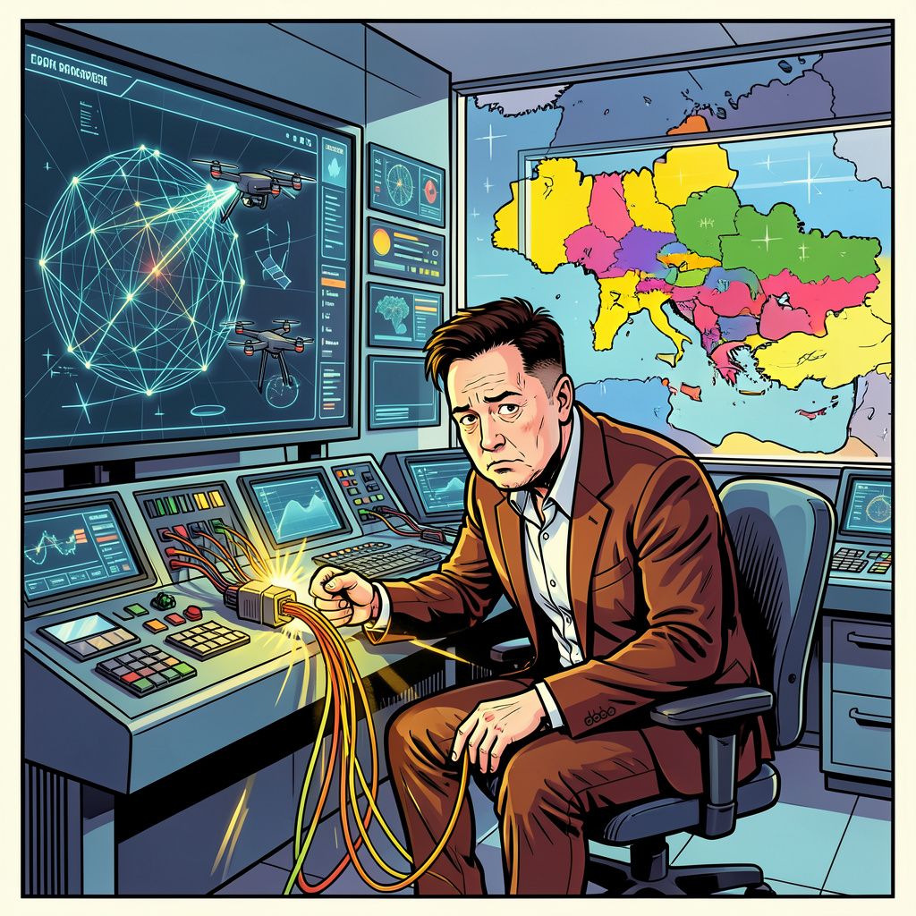 Elon Musk kneep bewust het Oekraïense satellietinternet af na dodelijke droneaanvallen.