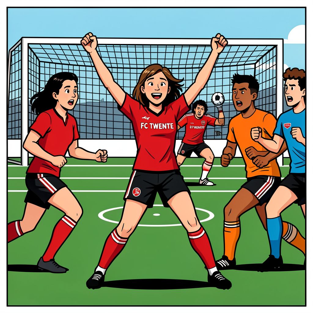 FC Twente Vrouwen verplettert de amateurs van Sparta met een bizarre twaalfklapper.