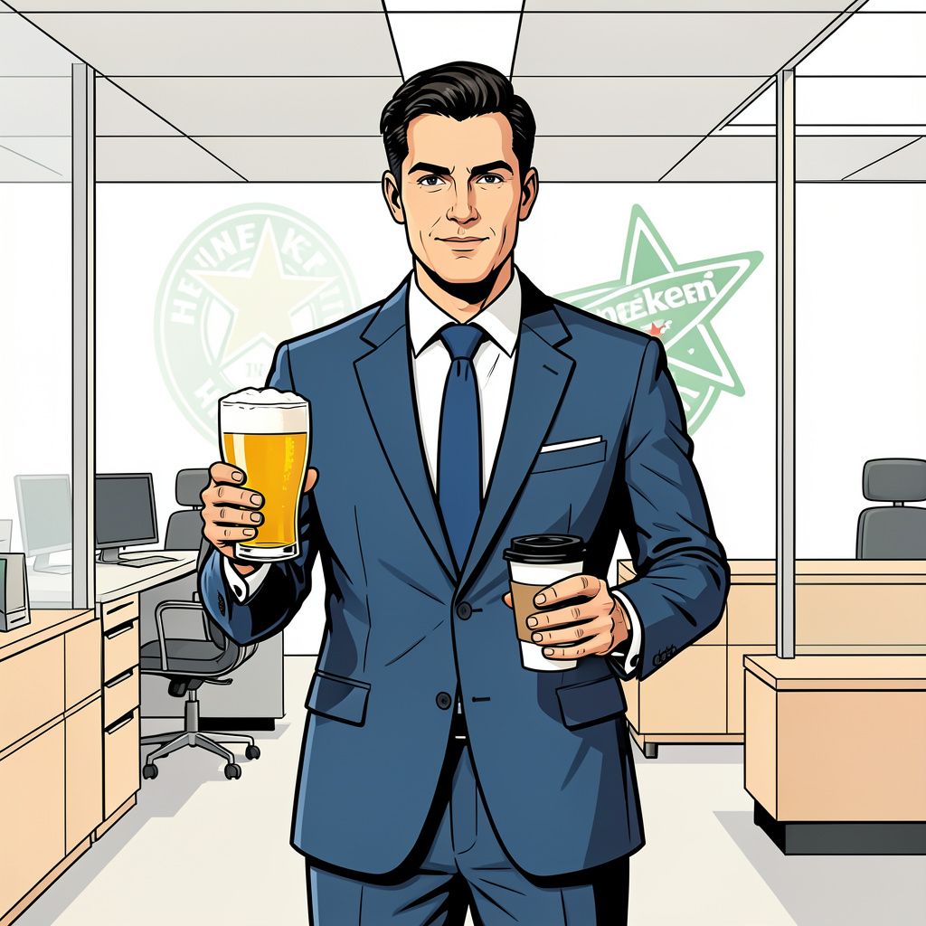 Rafael Oliveira stapt over van koffie naar bier als de nieuwe topman van Heineken.