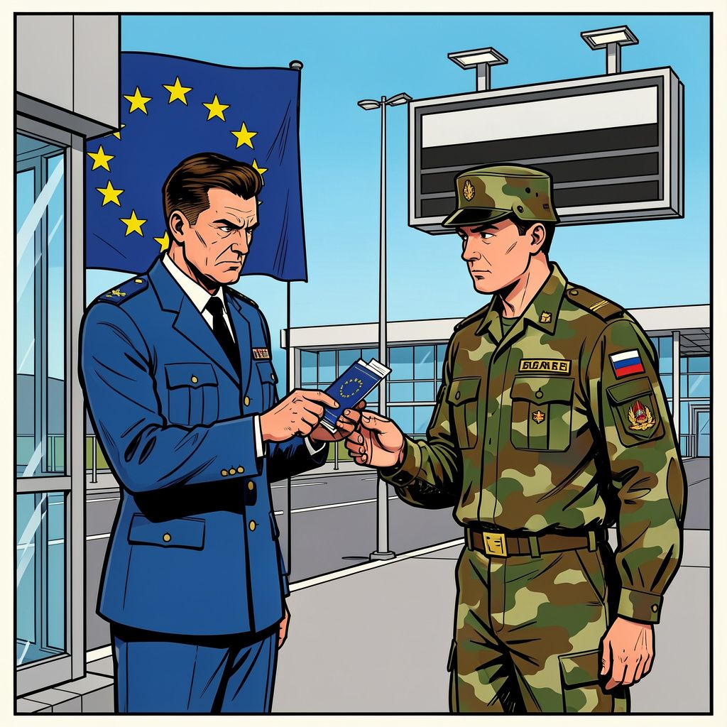 Oekraïne wil dat de Europese Unie de grenzen definitief sluit voor Russische soldaten en hun families.