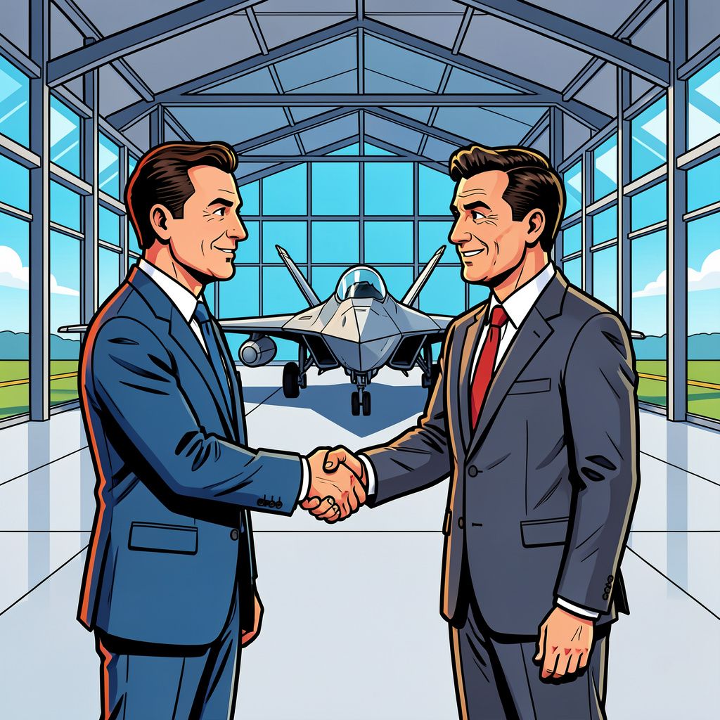 Airbus zoekt toenadering tot Brits gevechtsvliegtuigproject na mislukte Europese samenwerking.