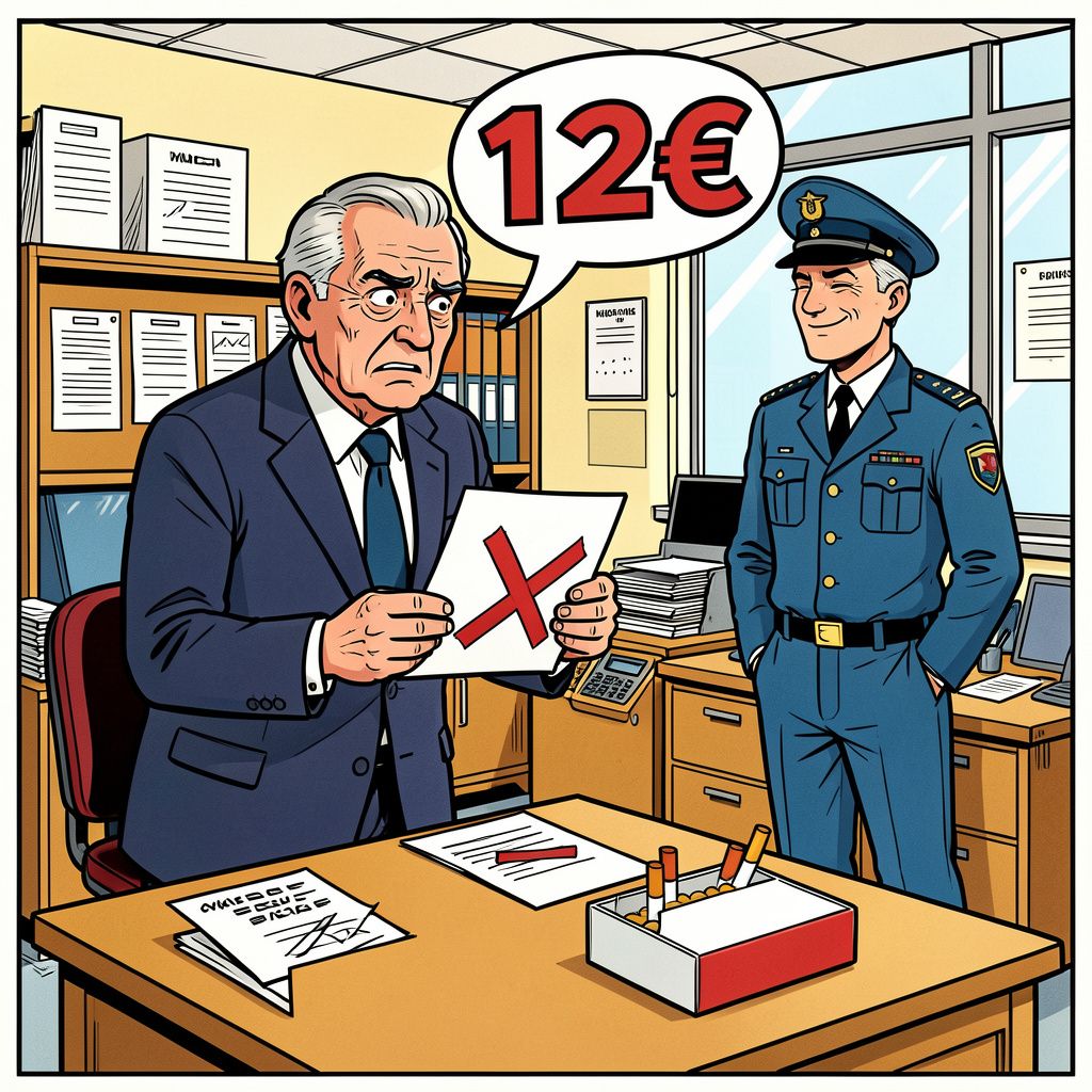 Een blunder in het Duitse ministerie maakt sigaretten op papier opeens vier euro duurder.