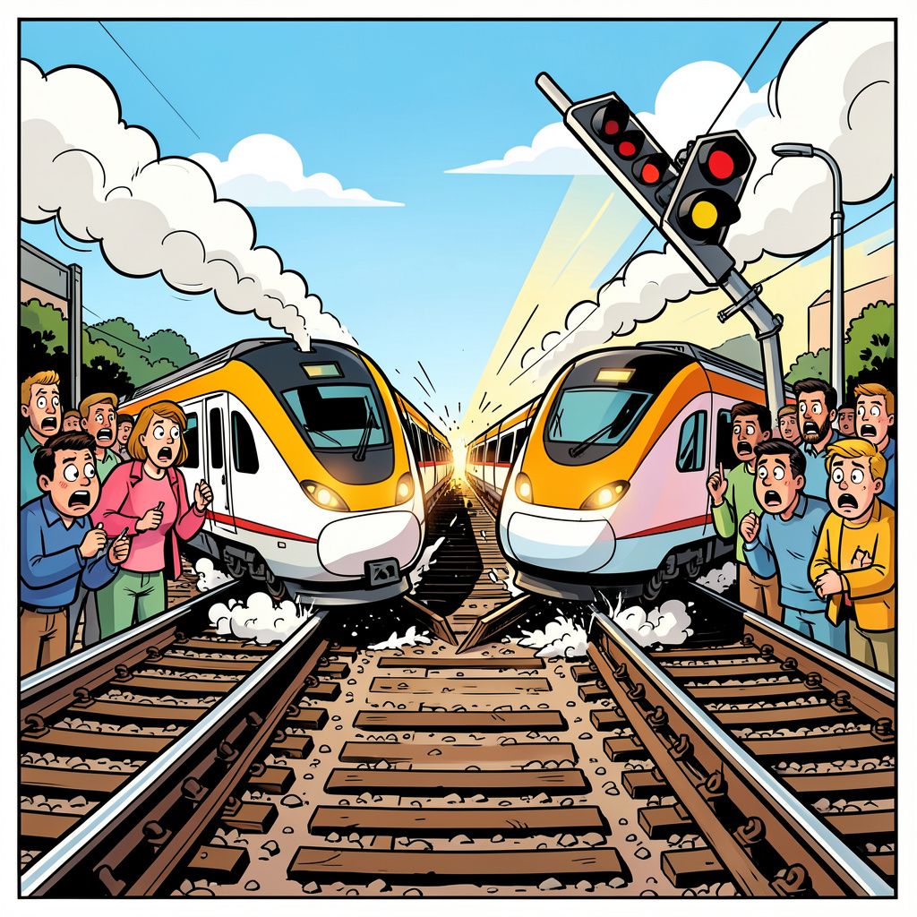 Een menselijke fout veroorzaakt een zware treinramp in Spanje met tientallen doden.