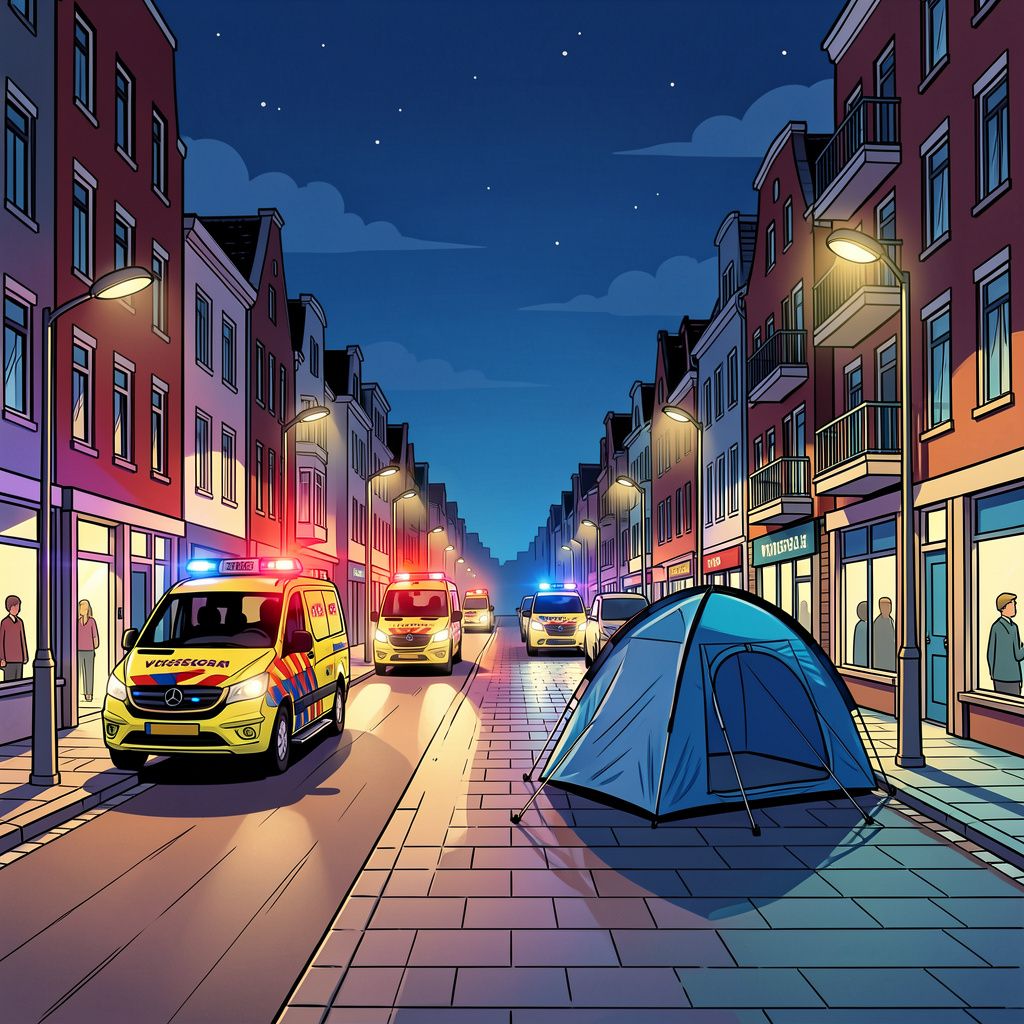 Een fatale steekpartij schokt Vlissingen op de late woensdagavond.