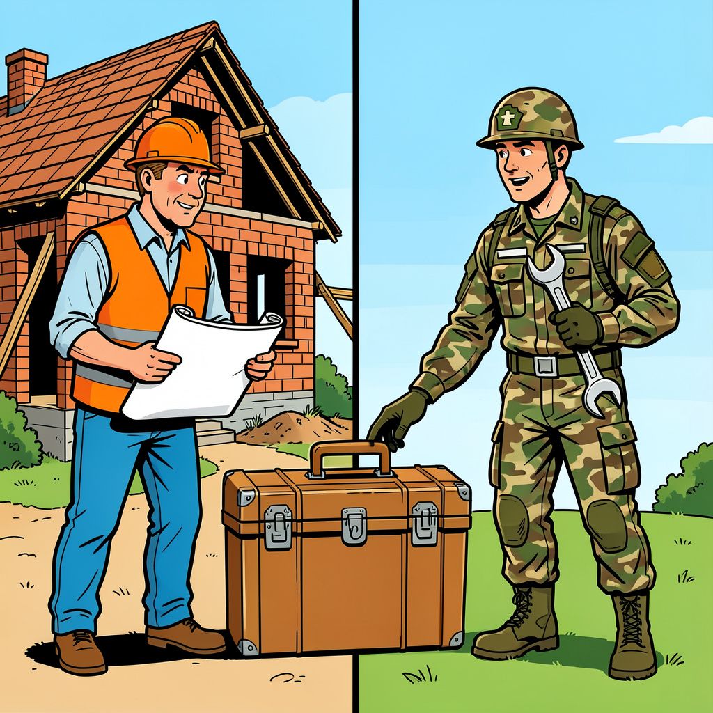 De Nederlandse bouw zoekt dringend 73.000 mensen, maar krijgt flinke concurrentie van defensie.
