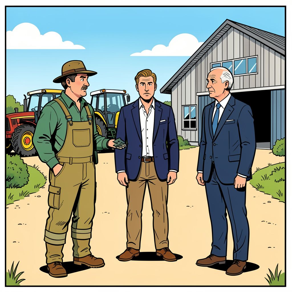 Boer Arjan verwachtte alleen de minister op de koffie, maar de koning stapte plotseling zijn erf op.
