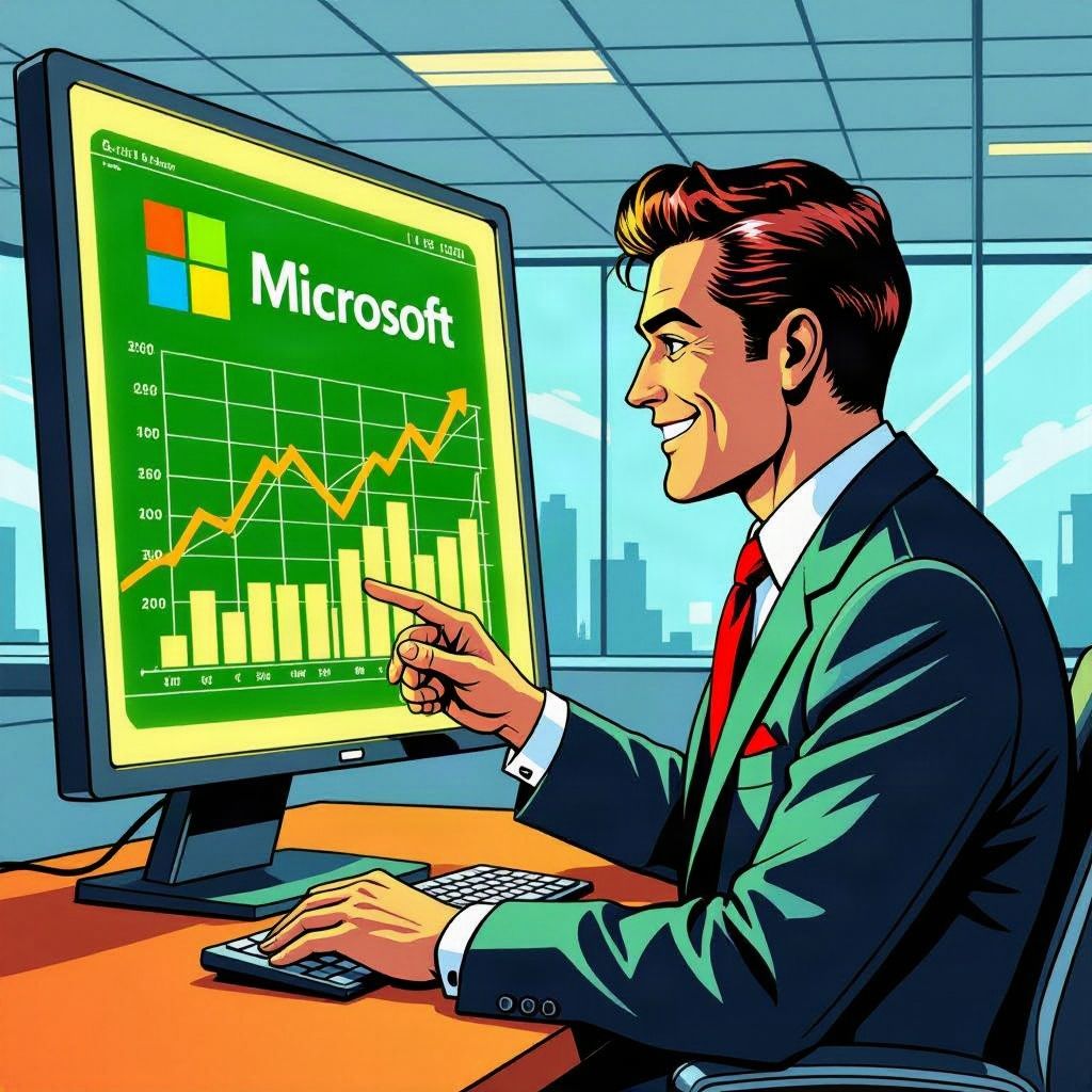Microsoft verplettert de verwachtingen met een recordwinst dankzij kunstmatige intelligentie.