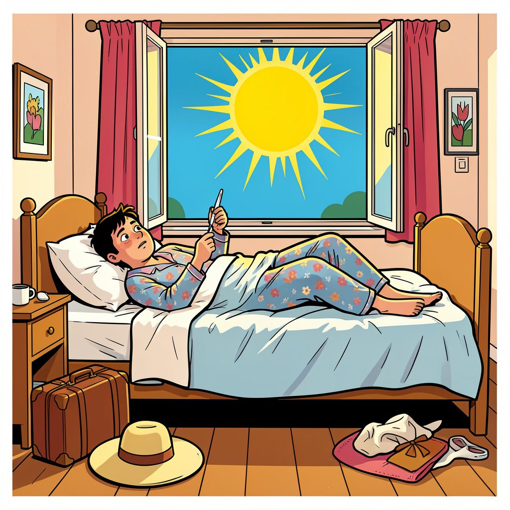 Opvallend veel Nederlanders beginnen hun werkjaar doodziek in bed met een hardnekkige zomergriep.
