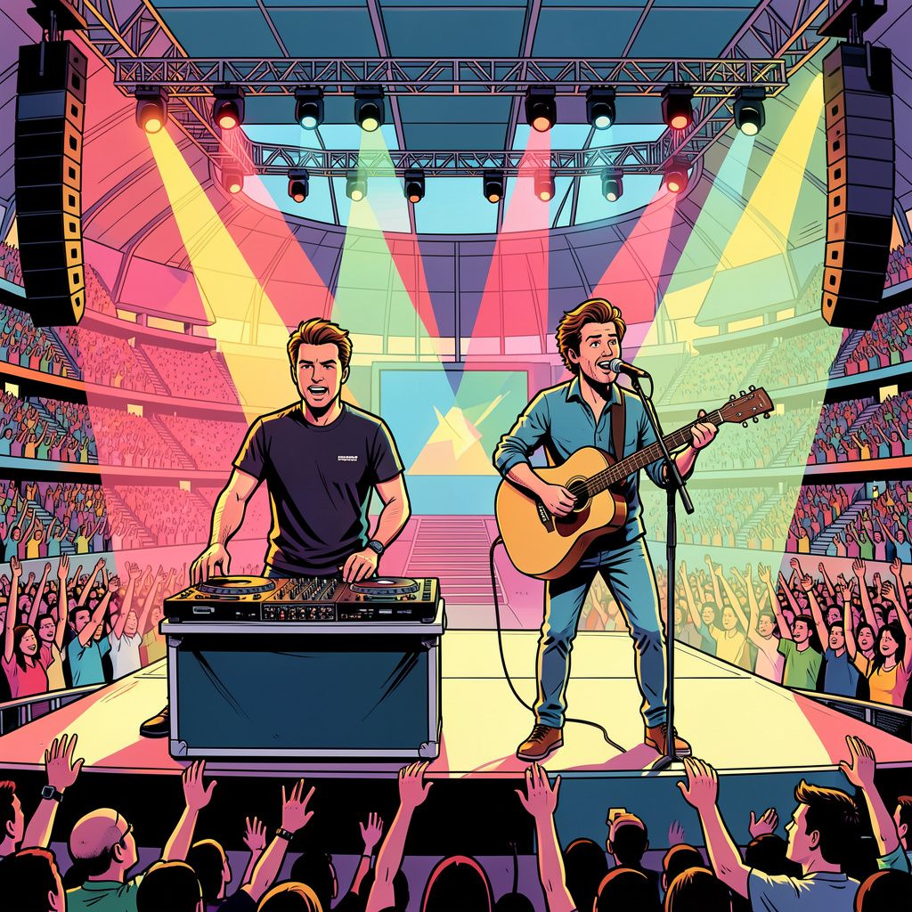 Twee muzikale werelden botsen wanneer dj Armin van Buuren en singer-songwriter Douwe Bob samen een nieuwe plaat lanceren.