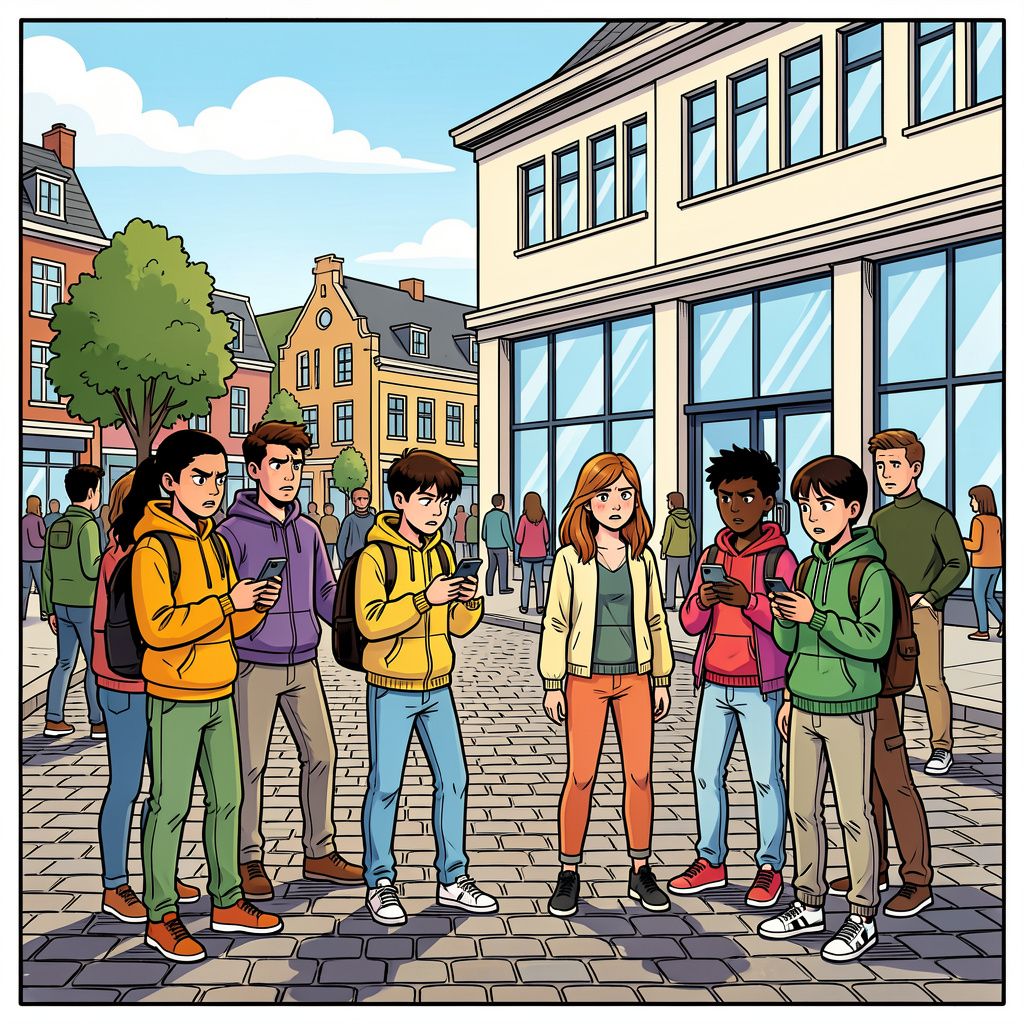 Online oproepen tot plunderingen zetten Maastricht op scherp.
