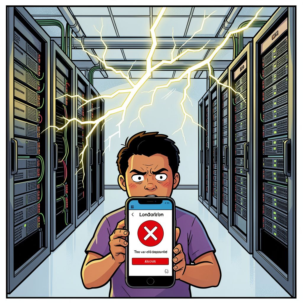 Een stroomstoring bij Google legt digitale bank Revolut wereldwijd plat.