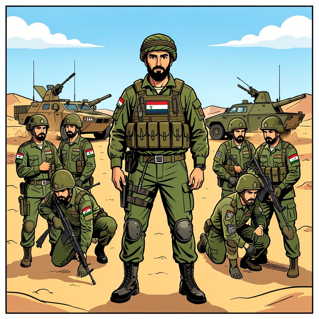 De legendarische Koerdische SDF-strijdmacht heft zichzelf op en trekt het Syrische legeruniform aan.