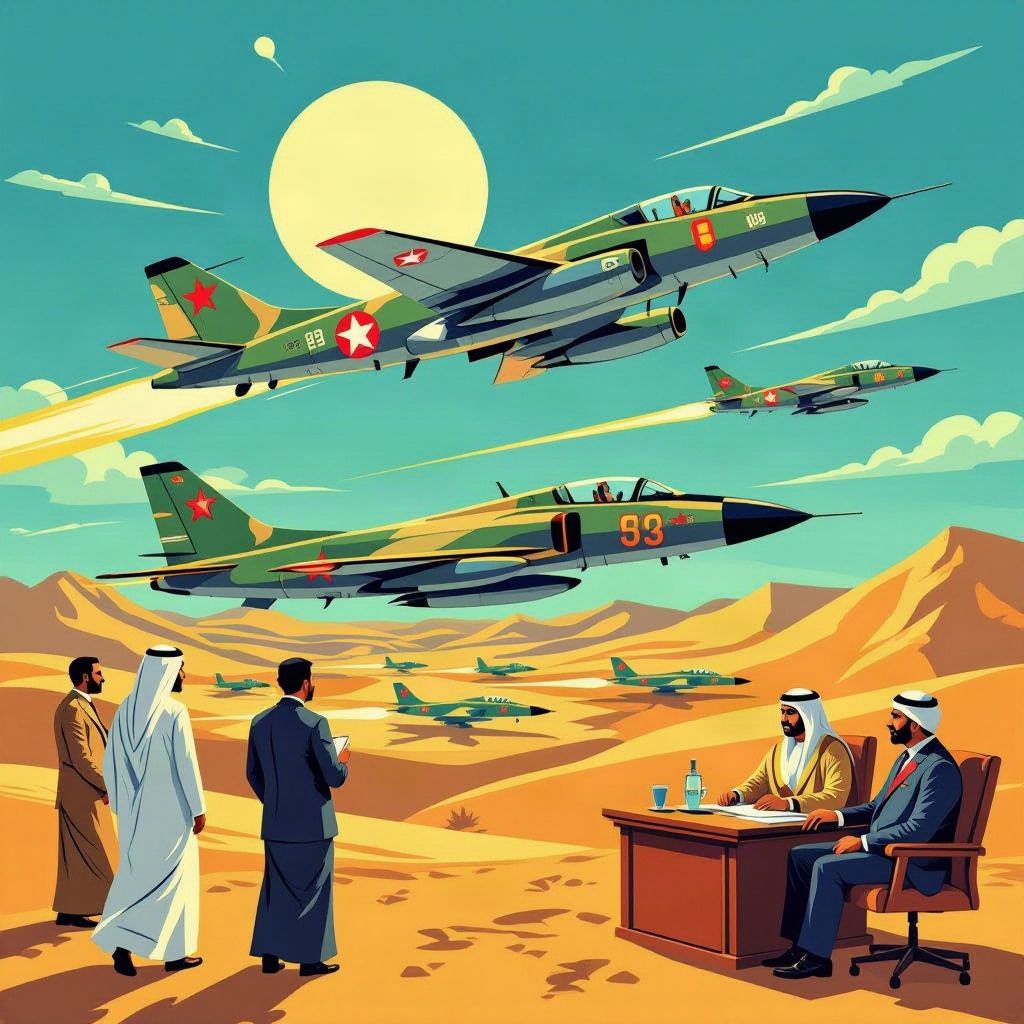 Egypte schiet Saudi-Arabië militair te hulp tegen aanhoudende aanvallen van Houthi-rebellen.