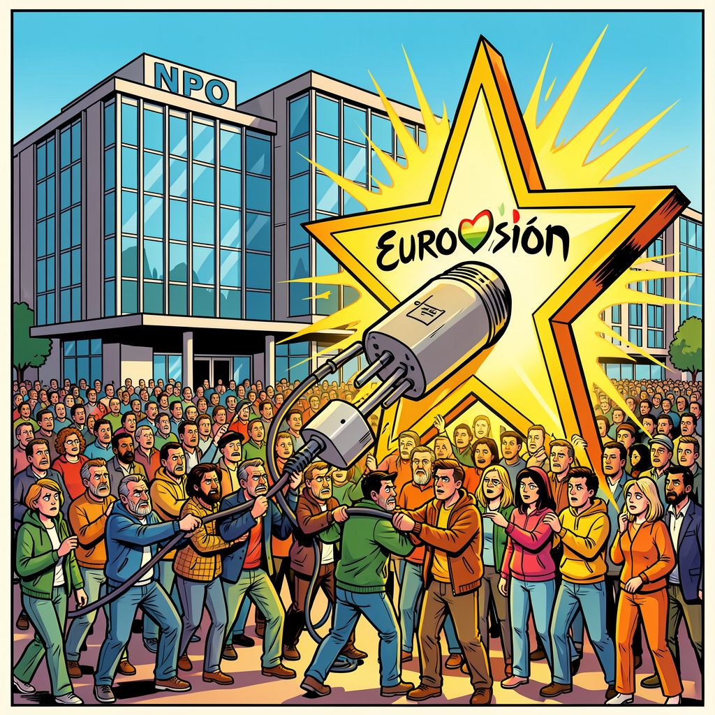 Nederlandse omroepen trekken definitief de stekker uit het songfestival.