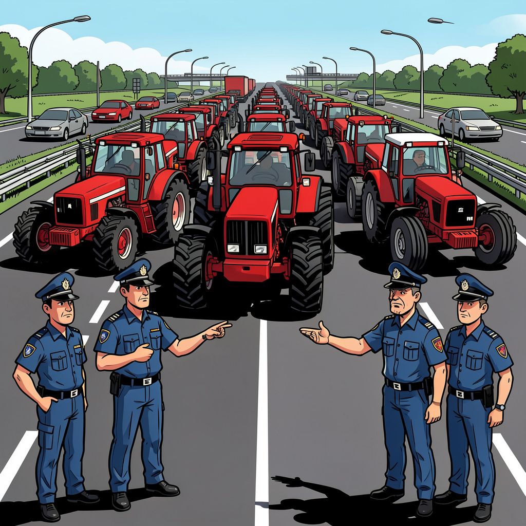 Het kabinet pakt gevaarlijke snelwegblokkades vanaf nu keihard aan met het strafrecht.