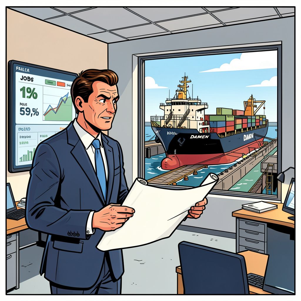 Scheepsbouwer Damen zet het mes in honderden Nederlandse banen.