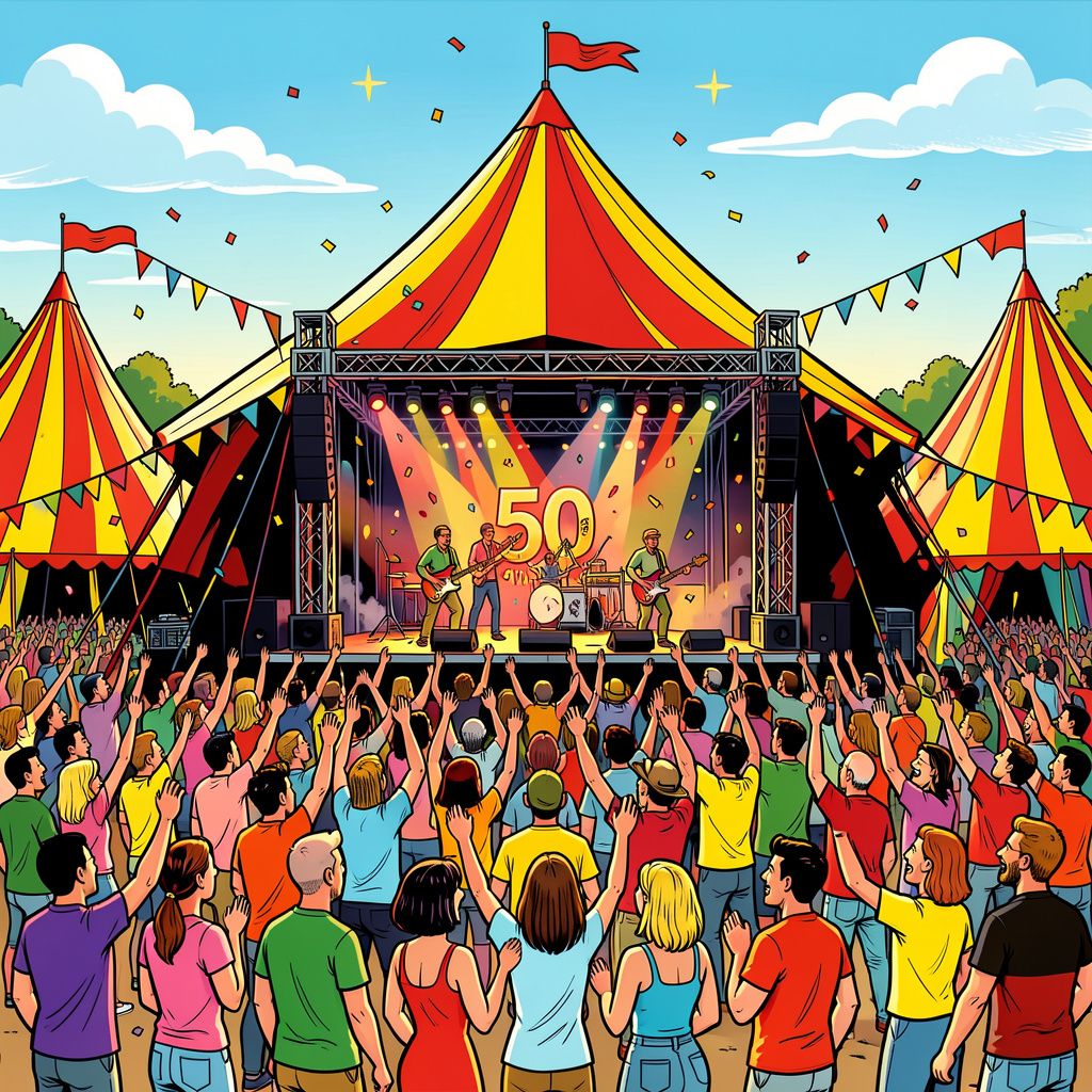 Het jarige Paaspop pakt flink uit voor het vijftigjarig jubileum in Schijndel.