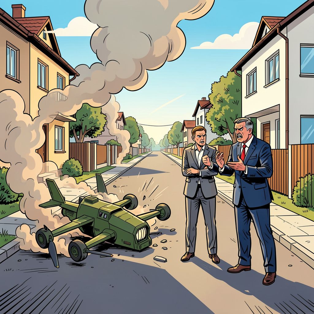 Een neergestort oorlogstuig zet de verhoudingen tussen Moldavië en Rusland op scherp.
