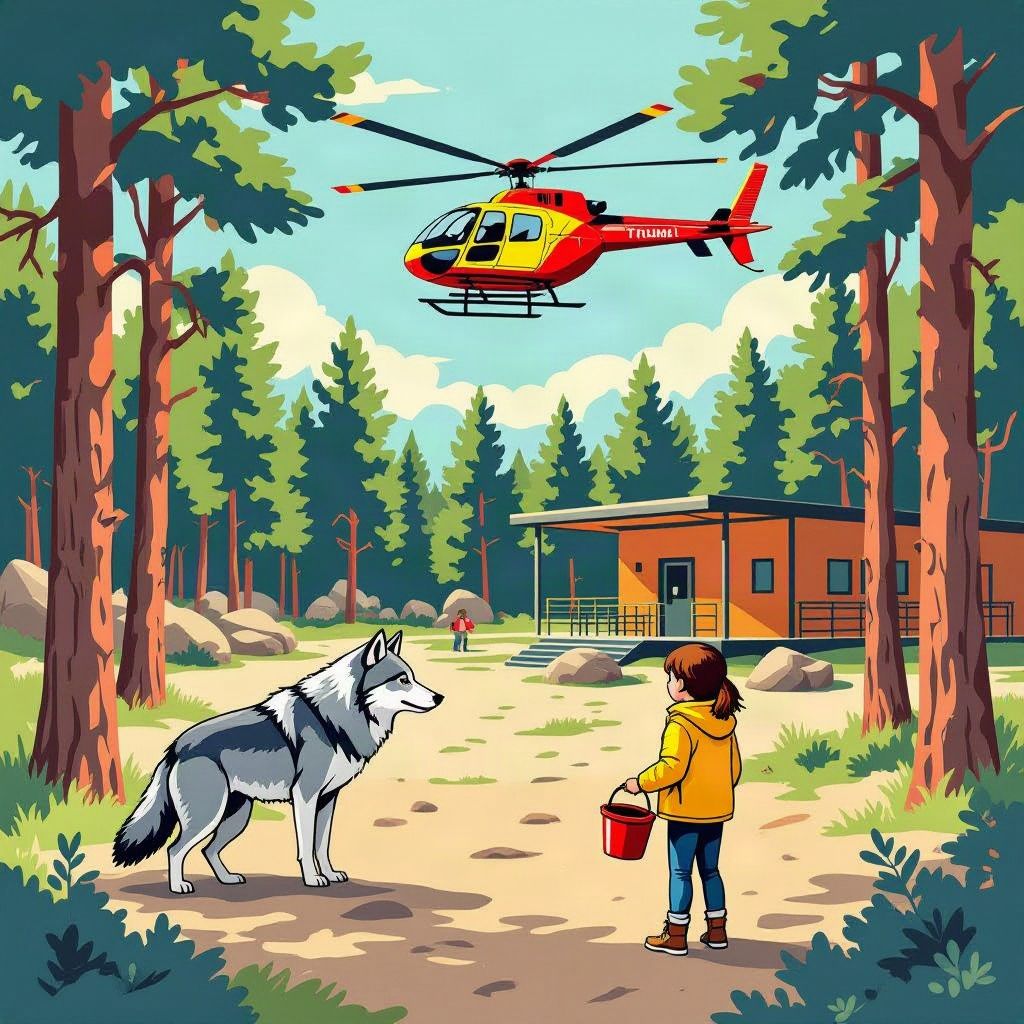 Een bijzondere meeloopdag in Duits wildpark eindigt in drama na wolvenaanval op jong meisje.