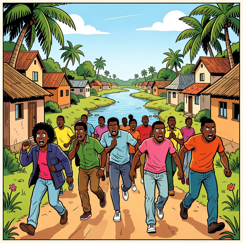 Gewapende bandieten richten een bloedbad aan in het Nigeriaanse dorp Binnari.