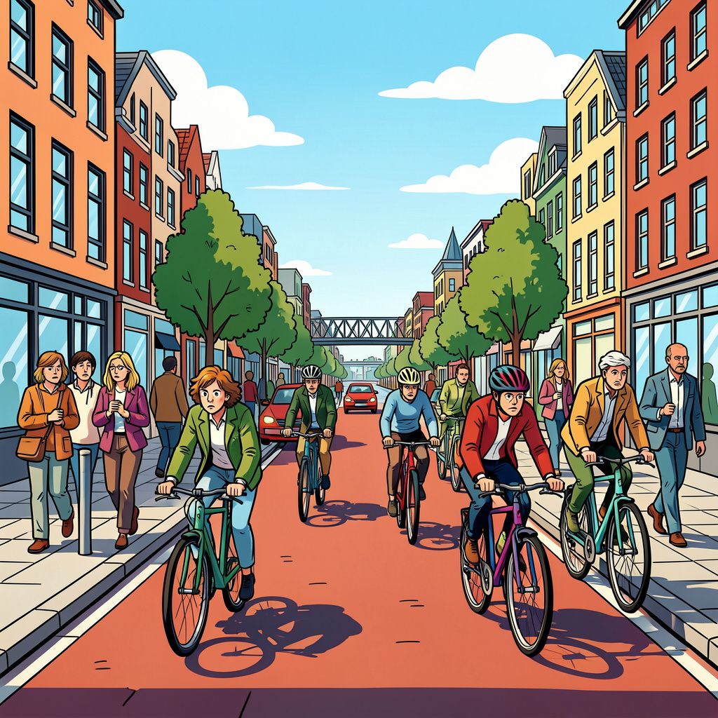 Rotterdam zoekt naar veilige oversteekplaatsen op de drukke Coolsingel.
