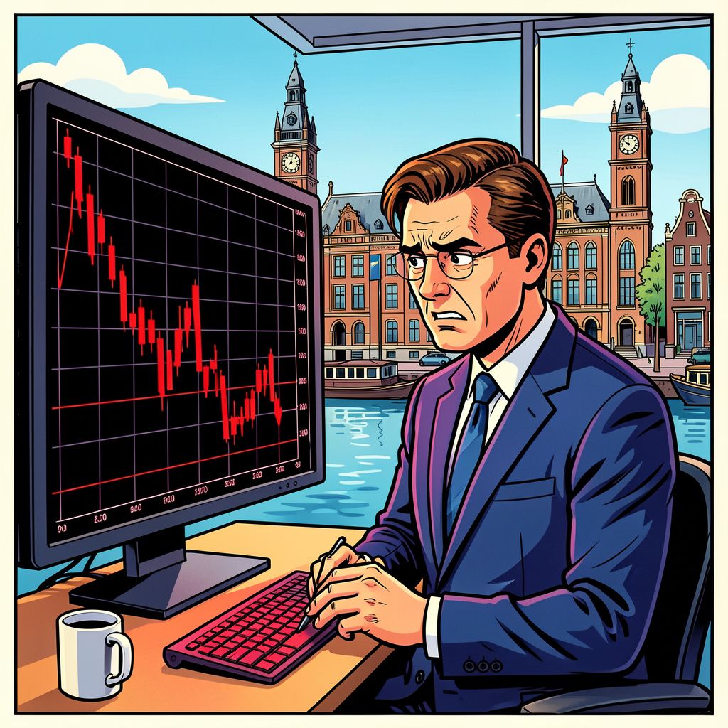 Adyen sleurt de Amsterdamse beurs mee omlaag na het schrappen van de winstdoelen.