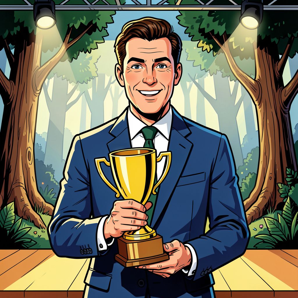 De stem van het sprookjesbos wint een prestigieuze prijs.